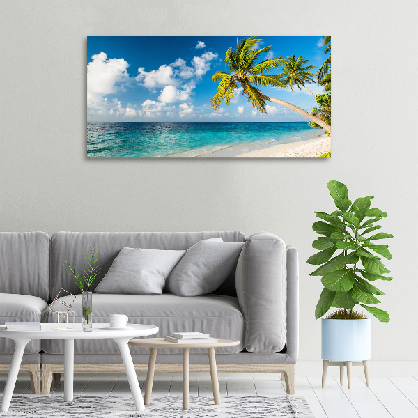 Foto quadro su tela Spiaggia delle Maldive