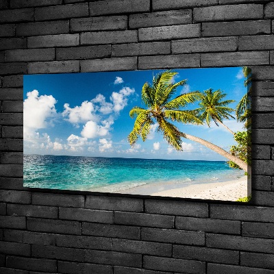 Foto quadro su tela Spiaggia delle Maldive