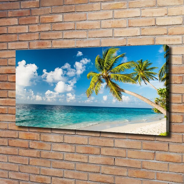 Foto quadro su tela Spiaggia delle Maldive