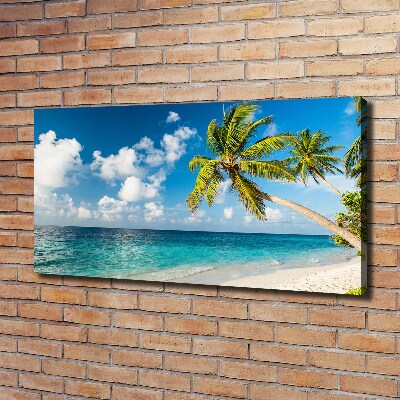Foto quadro su tela Spiaggia delle Maldive