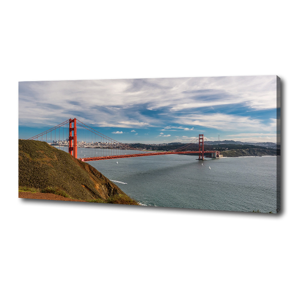 Quadro stampa su tela Ponte di San Francisco
