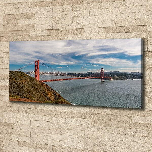 Quadro stampa su tela Ponte di San Francisco