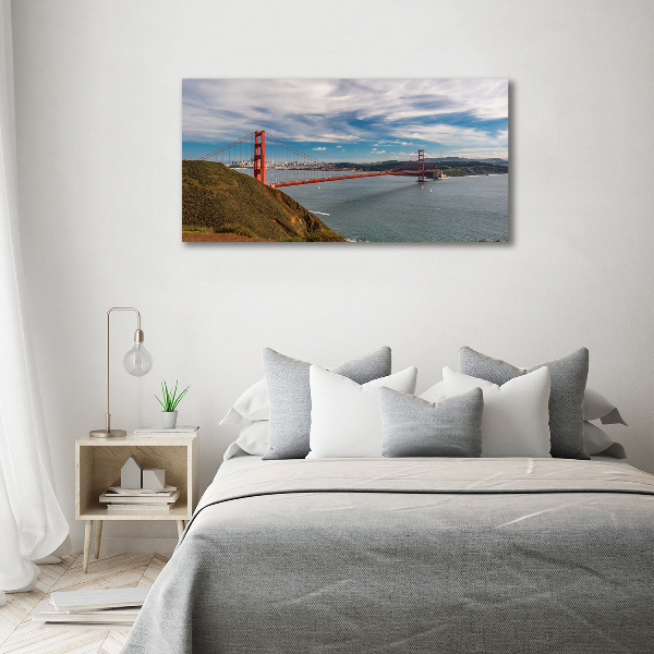Quadro stampa su tela Ponte di San Francisco