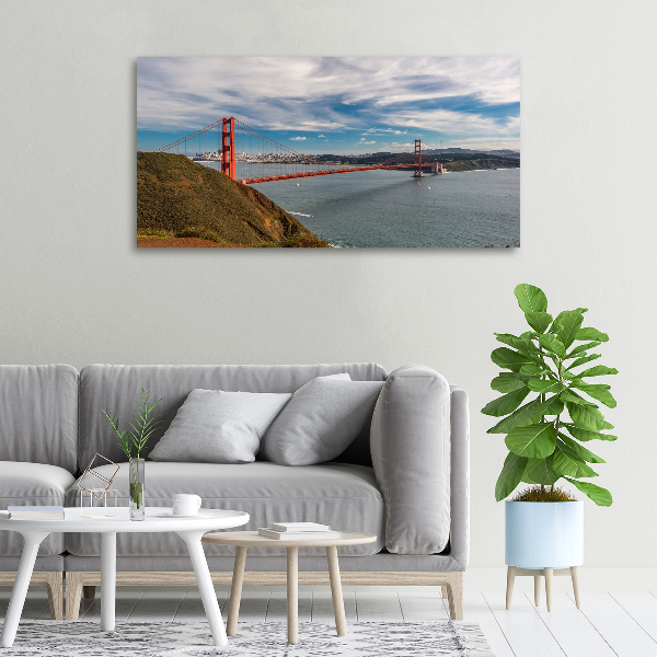 Quadro stampa su tela Ponte di San Francisco