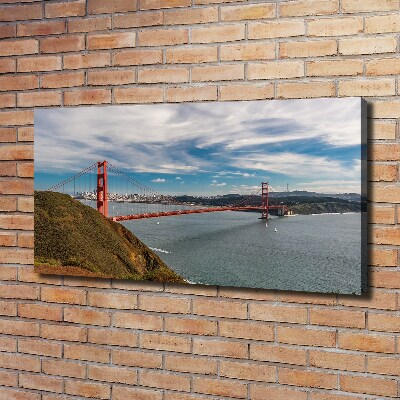 Quadro stampa su tela Ponte di San Francisco