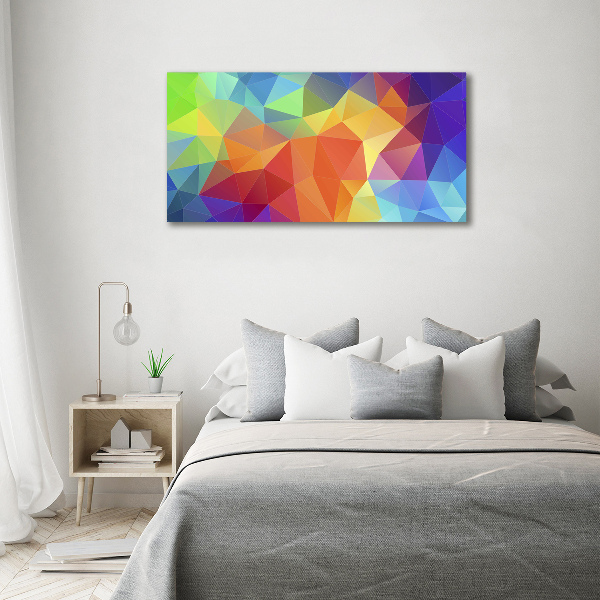 Foto quadro su tela Sfondo geometrico