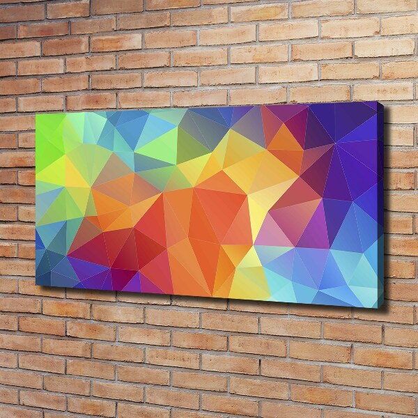 Foto quadro su tela Sfondo geometrico