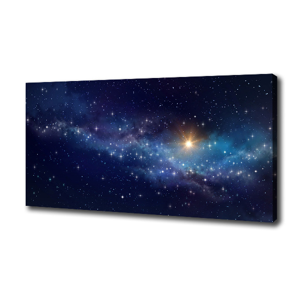 Foto quadro su tela Galassia