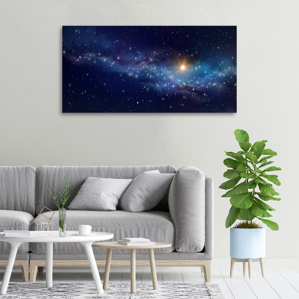 Foto quadro su tela Galassia