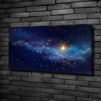 Foto quadro su tela Galassia