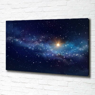Foto quadro su tela Galassia