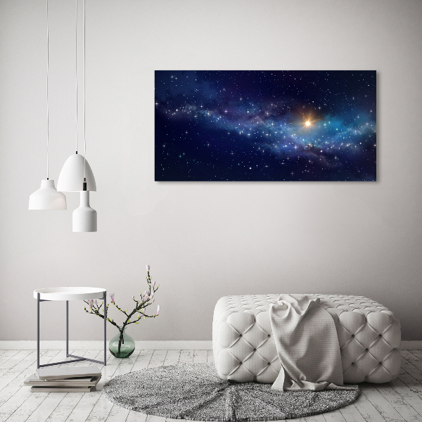 Foto quadro su tela Galassia