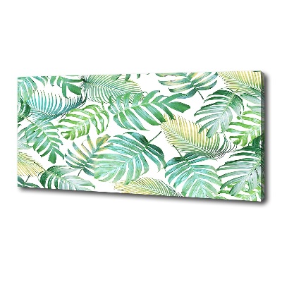 Foto quadro su tela Foglie tropicali
