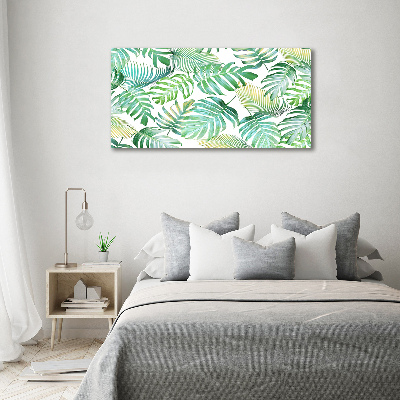 Foto quadro su tela Foglie tropicali