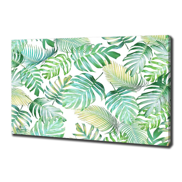 Foto quadro su tela Foglie tropicali