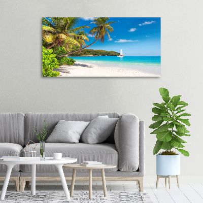 Foto quadro su tela Spiaggia tropicale