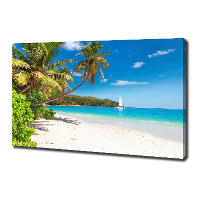 Foto quadro su tela Spiaggia tropicale