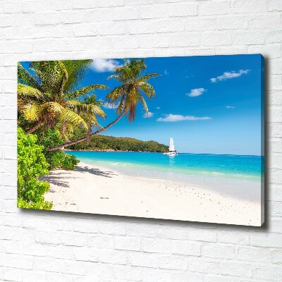 Foto quadro su tela Spiaggia tropicale