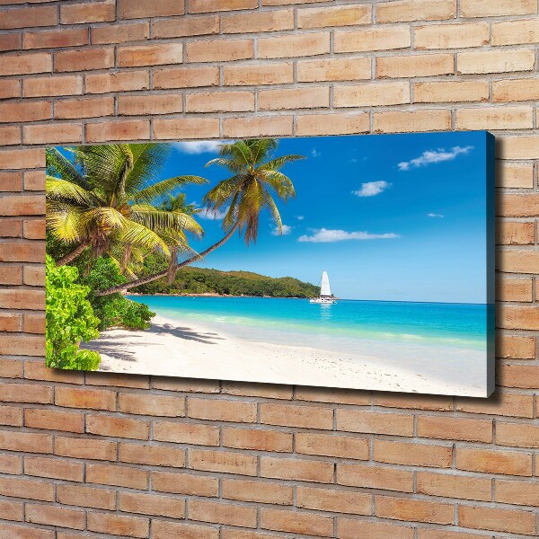 Foto quadro su tela Spiaggia tropicale
