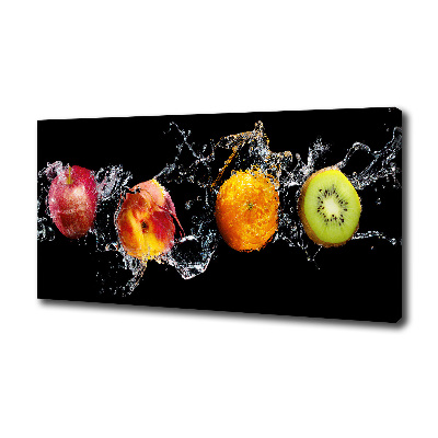 Quadro su tela Frutta e acqua