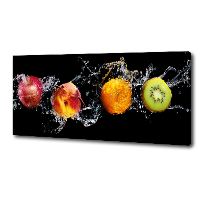 Quadro su tela Frutta e acqua