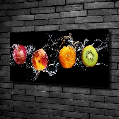 Quadro su tela Frutta e acqua