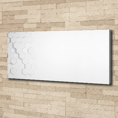 Quadro su tela Sfondo esagonale