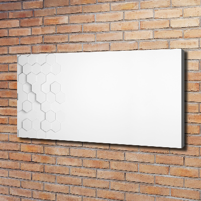 Quadro su tela Sfondo esagonale