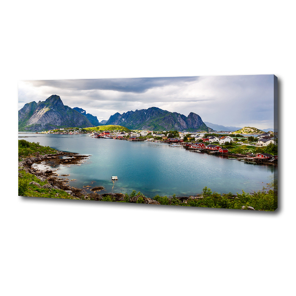 Quadro stampa su tela Isole Lofoten in Norvegia