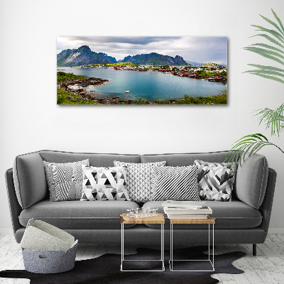 Quadro stampa su tela Isole Lofoten in Norvegia