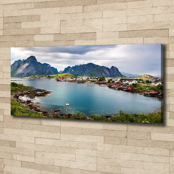 Quadro stampa su tela Isole Lofoten in Norvegia