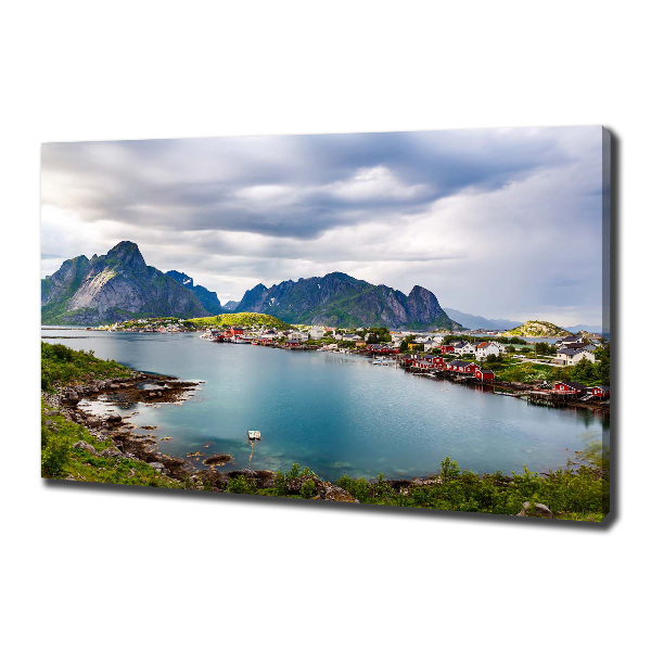 Quadro stampa su tela Isole Lofoten in Norvegia