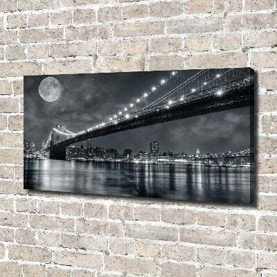 Quadro su tela Ponte di Brooklyn