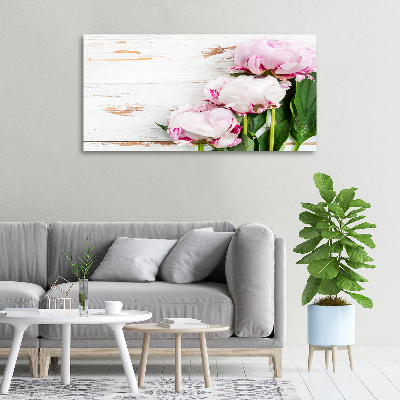 Quadro stampa su tela Peonie
