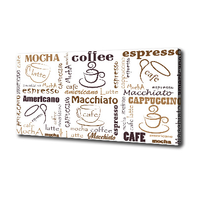 Quadro su tela È ora del caffè