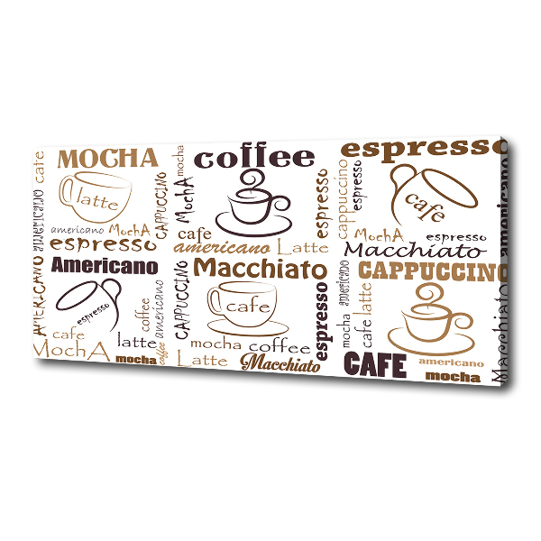 Quadro su tela È ora del caffè