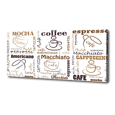 Quadro su tela È ora del caffè