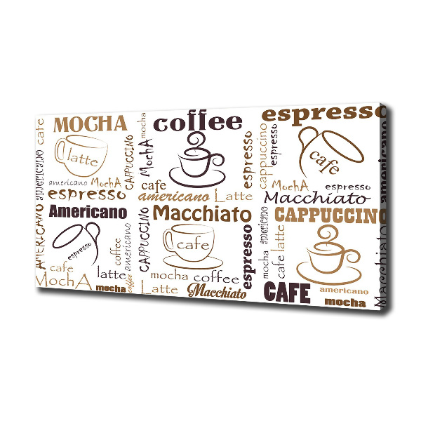 Quadro su tela È ora del caffè
