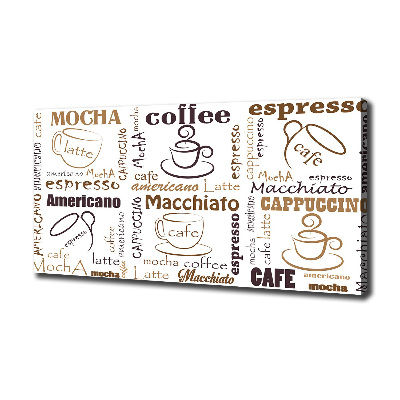 Quadro su tela È ora del caffè