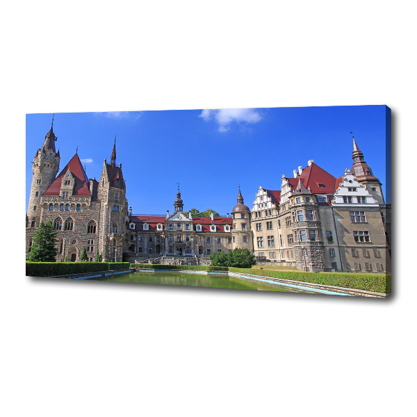 Foto quadro su tela Castello di Moszna, Polonia