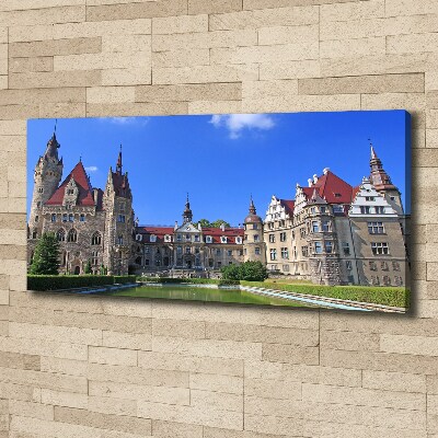 Foto quadro su tela Castello di Moszna, Polonia