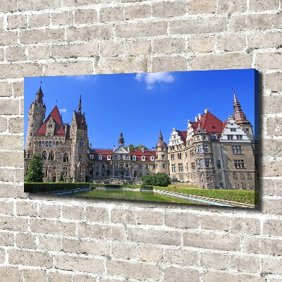 Foto quadro su tela Castello di Moszna, Polonia