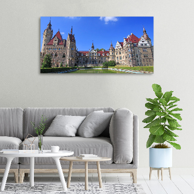 Foto quadro su tela Castello di Moszna, Polonia