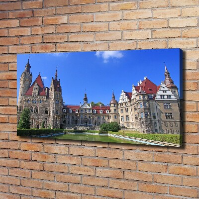 Foto quadro su tela Castello di Moszna, Polonia