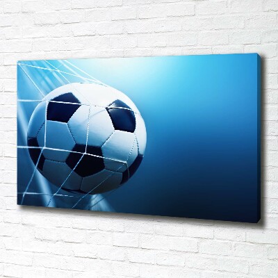 Foto quadro su tela La palla è in porta