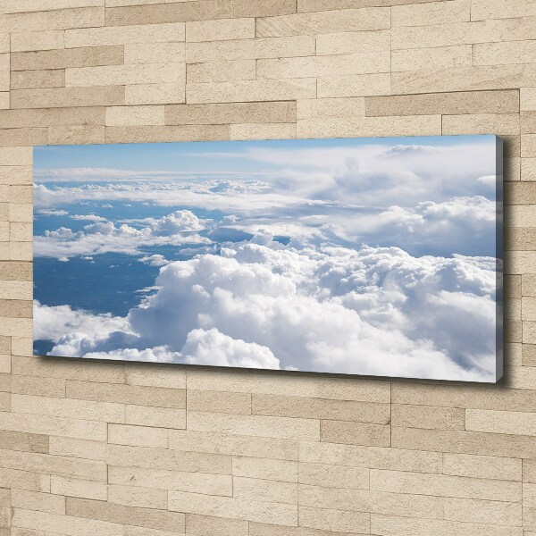 Foto quadro su tela Vista dall'aereo