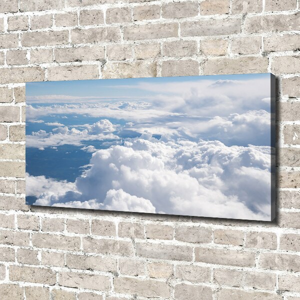 Foto quadro su tela Vista dall'aereo