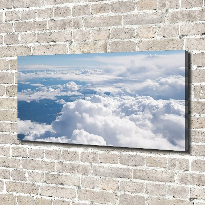 Foto quadro su tela Vista dall'aereo