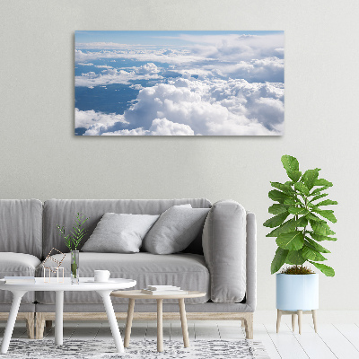 Foto quadro su tela Vista dall'aereo