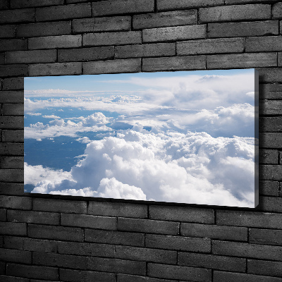 Foto quadro su tela Vista dall'aereo